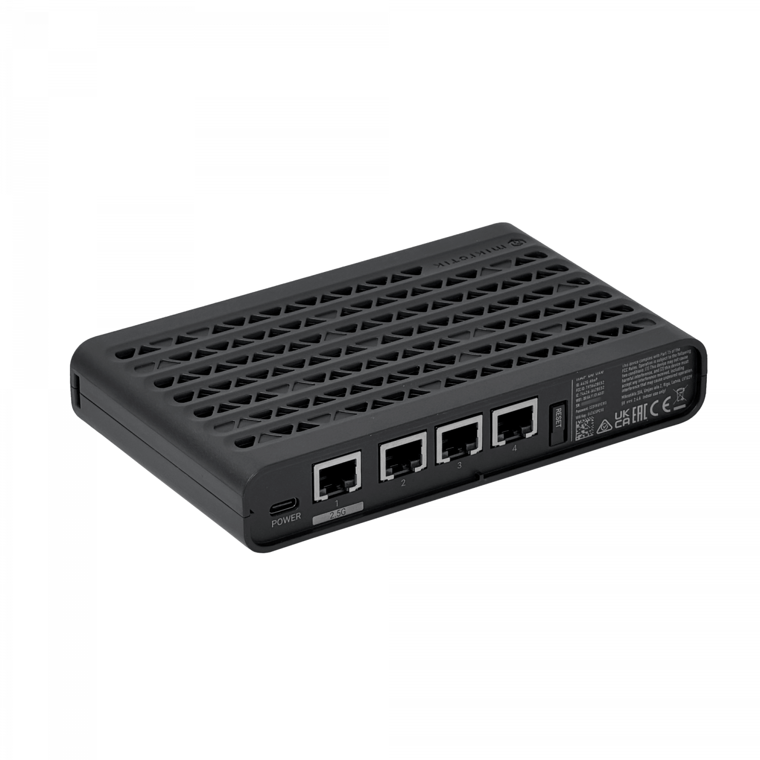 MIKROTIK WiFi7 1-2.5G 3-1000 2-950MHz 2,4/5GHz USB-C inc-5V - Imagen 2