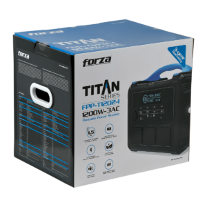 FORZA 1200W Bateria Litio1102WH Portatil Inversor 220V 3A/8DC