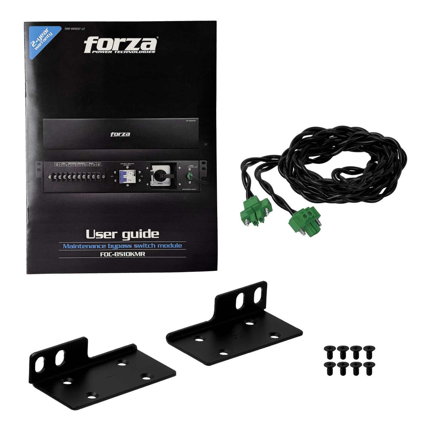 FORZA bypass 1-Fase 63A Conmutador Manual Rack 2U para/UPS 6/10KVA - Imagen 8