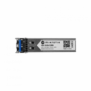 MIKROTIK 2,5G 2-LC 20Km SM 1330nm Modulo SFP 2,5Gbps Gigabit DDM