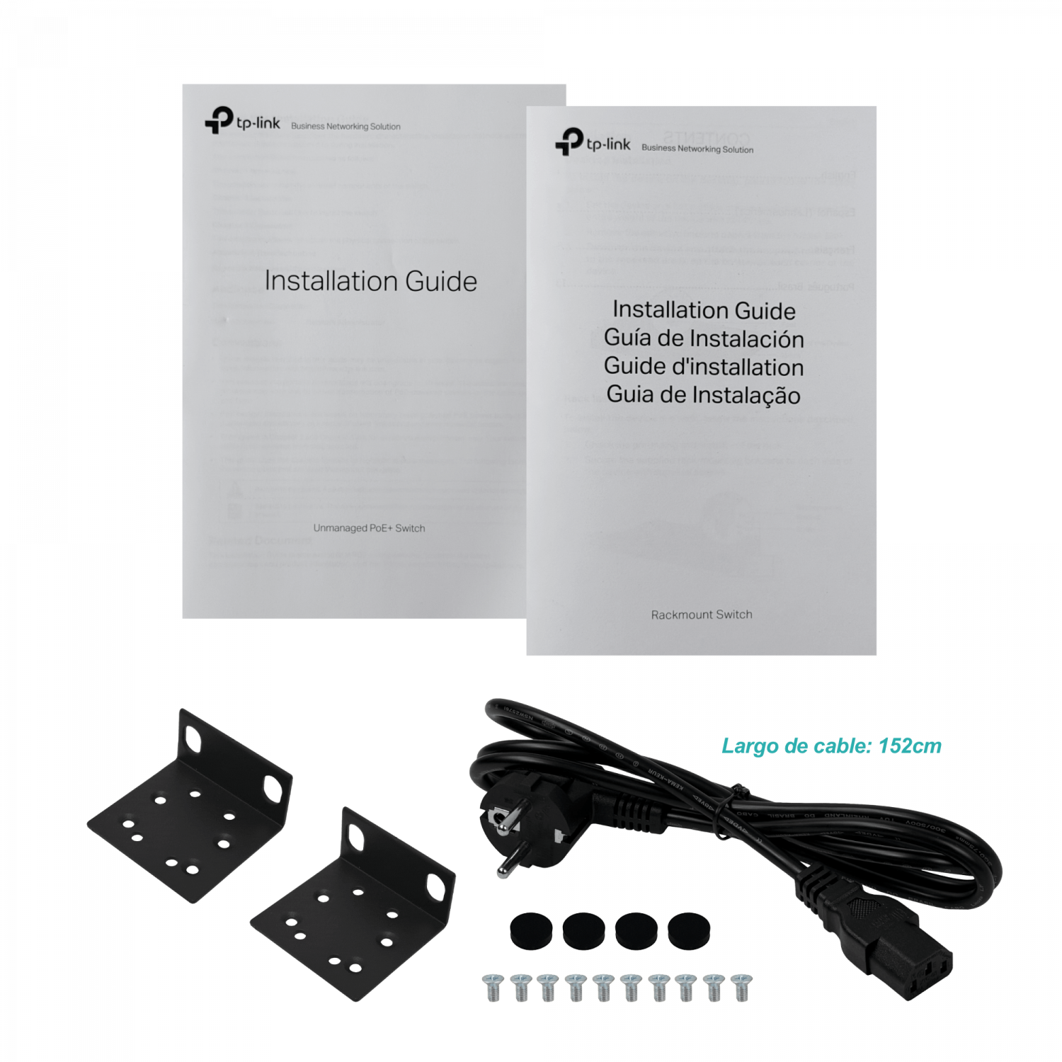 TP-LINK 24-100-PoE+ 250W-tot 2-1000 2-SFP Switch Rack no-Admin - Imagen 3