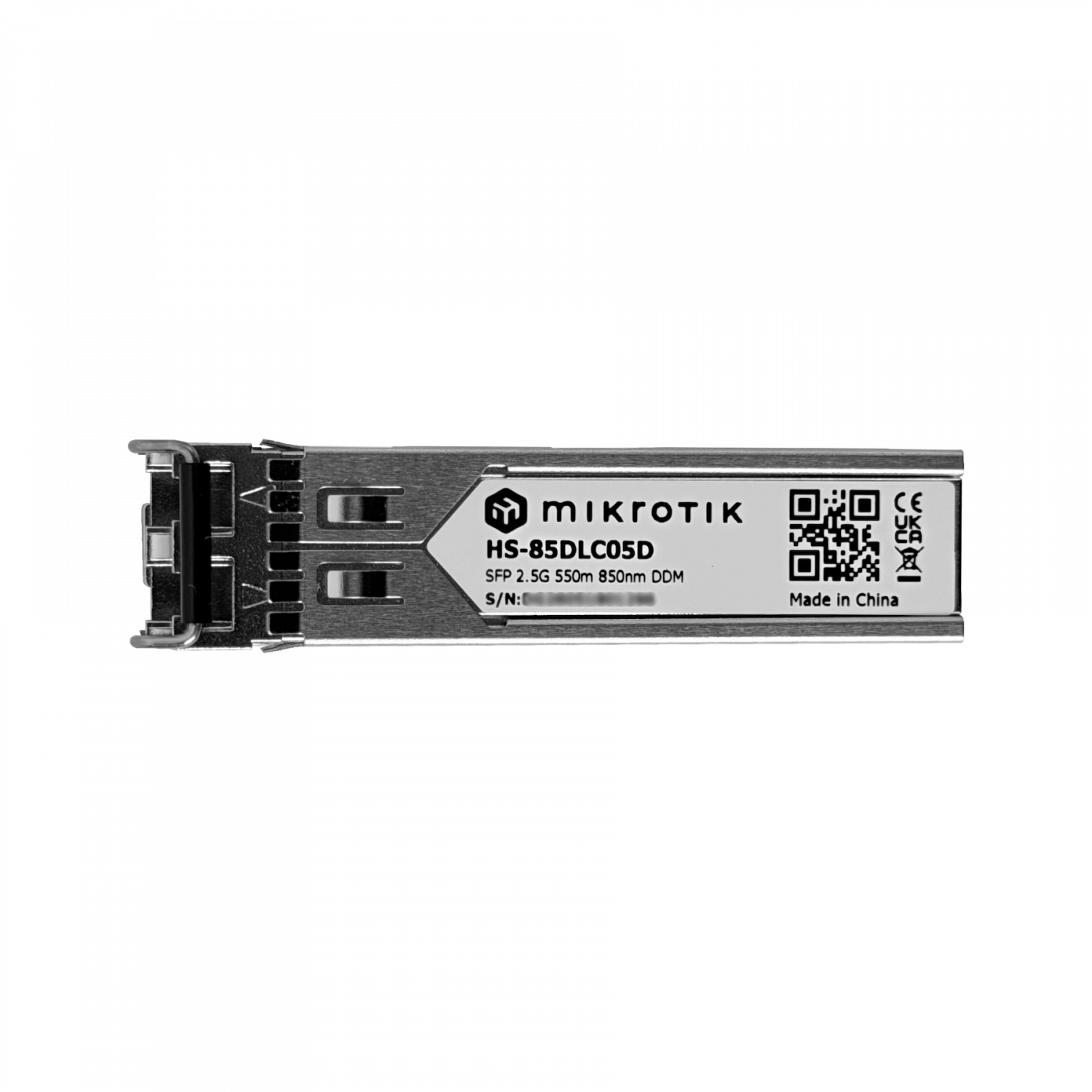 MIKROTIK 2,5G 2-LC MM 550mt 850nm Modulo SFP 2,5gbps Gigabit DDM