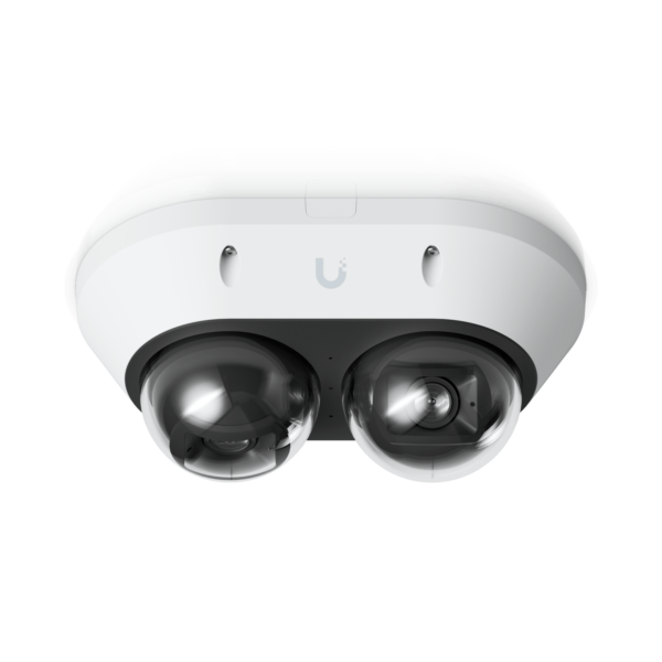 UI Blanco 16MP 2x8MP 2,33x IR20m 1-1000 IK10 IP66 CamaraIP PoE+