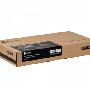 TP-LINK 24-100-PoE+ 250W-tot 2-1000 2-SFP Switch Rack no-Admin