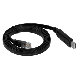 Cable 1,5mt Console RJ45-Macho USB-AM Convertidor p/Puerto RS232 USB2