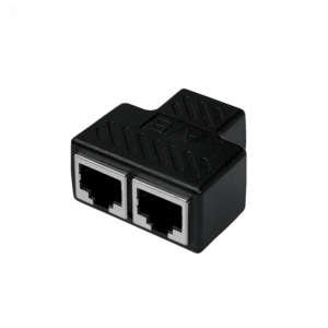 Adaptador RJ45 Hembra de Red Divisor de Cable 3-RJ45-H 8-pines
