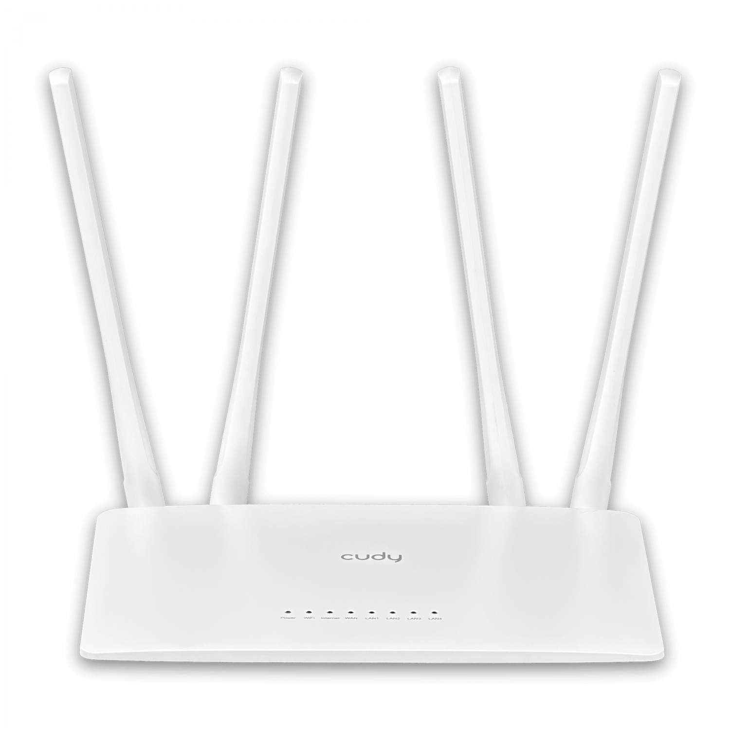 CUDY 4-Ant-Fijas 1-WAN 4-1000 AC1200 VPN 2,4/5GHz inc-12V Router