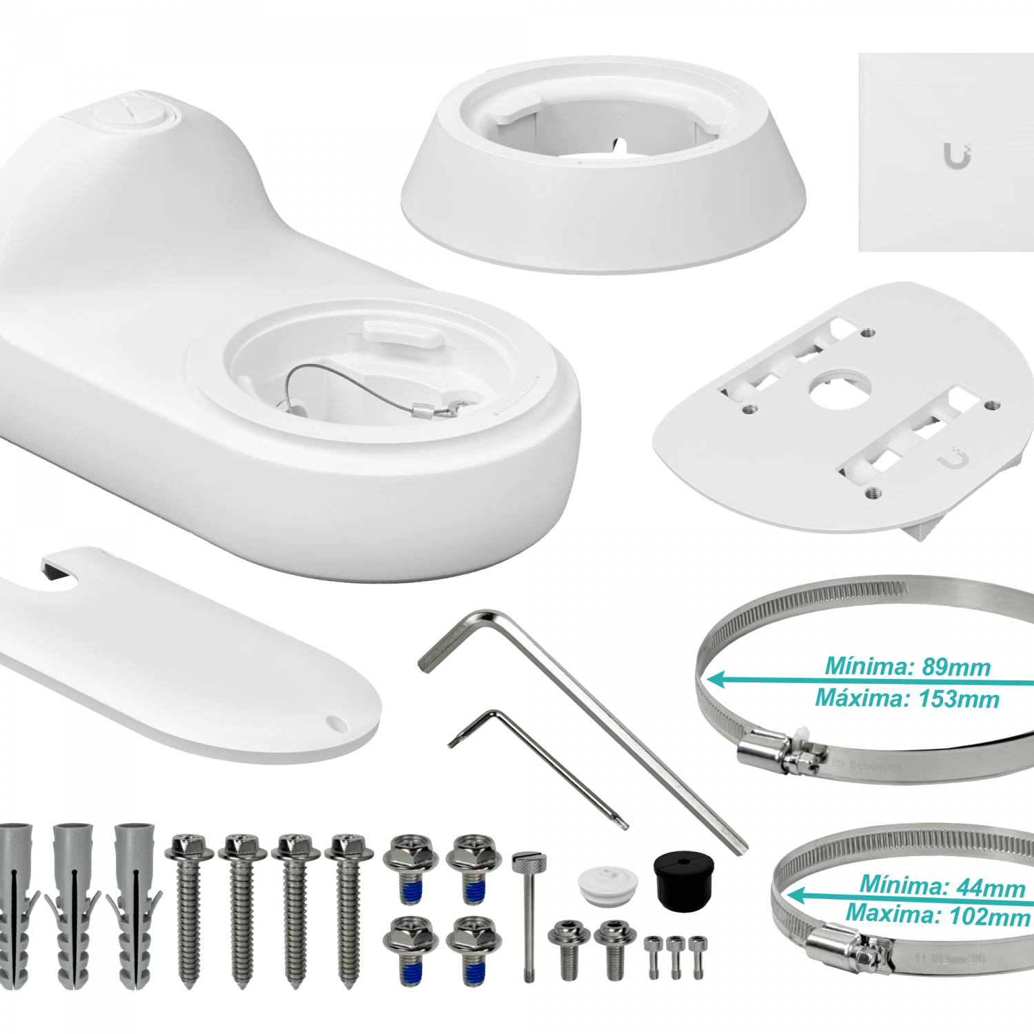 UBIQUITI Blanco PTZ 31x 4K IR100m IP66 microSD 1-1000 req-PoE++ 51W - Imagen 5