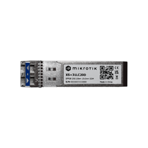 MIKROTIK 2-LC 1G/10G/25Gbps SM 20km 1310nm SFP+ SFP28 Fibra MonoModo