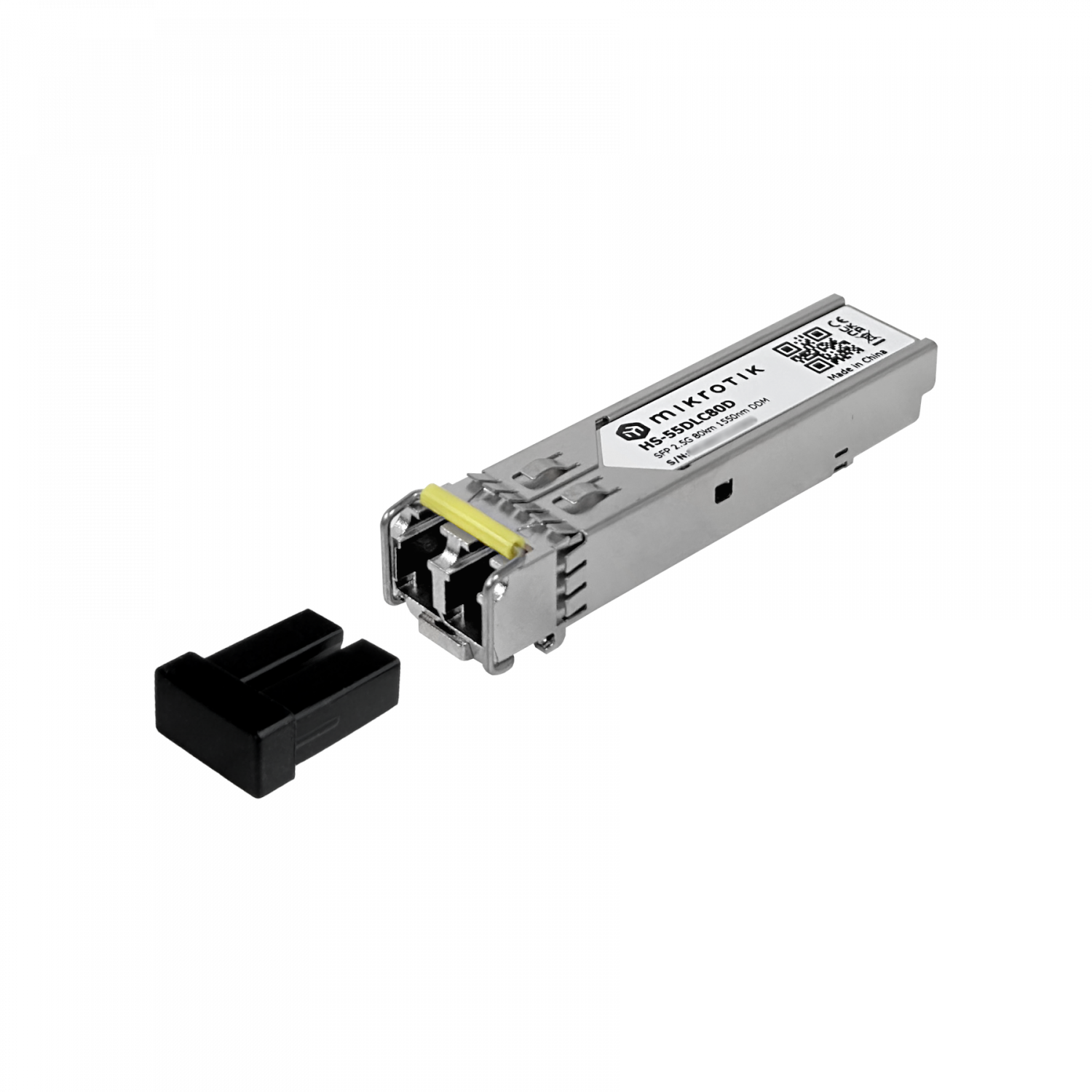 MIKROTIK 2,5G 2-LC 80km DDM SM 1550nm Modulo-SFP 2-LC LC-DX MonoModo - Imagen 2