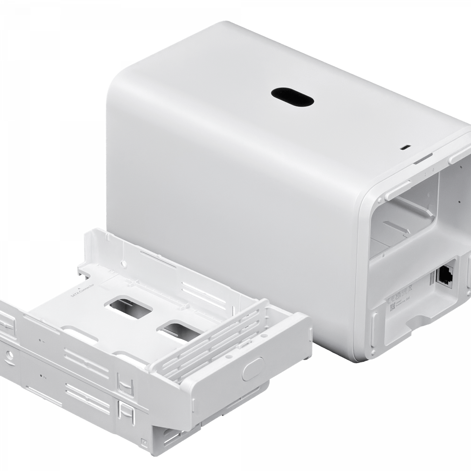 UBIQUITI Blanco NAS 2xHD-RAID 1-2500 PoE++ USB-C-5Gbps UniFi Drive - Imagen 6