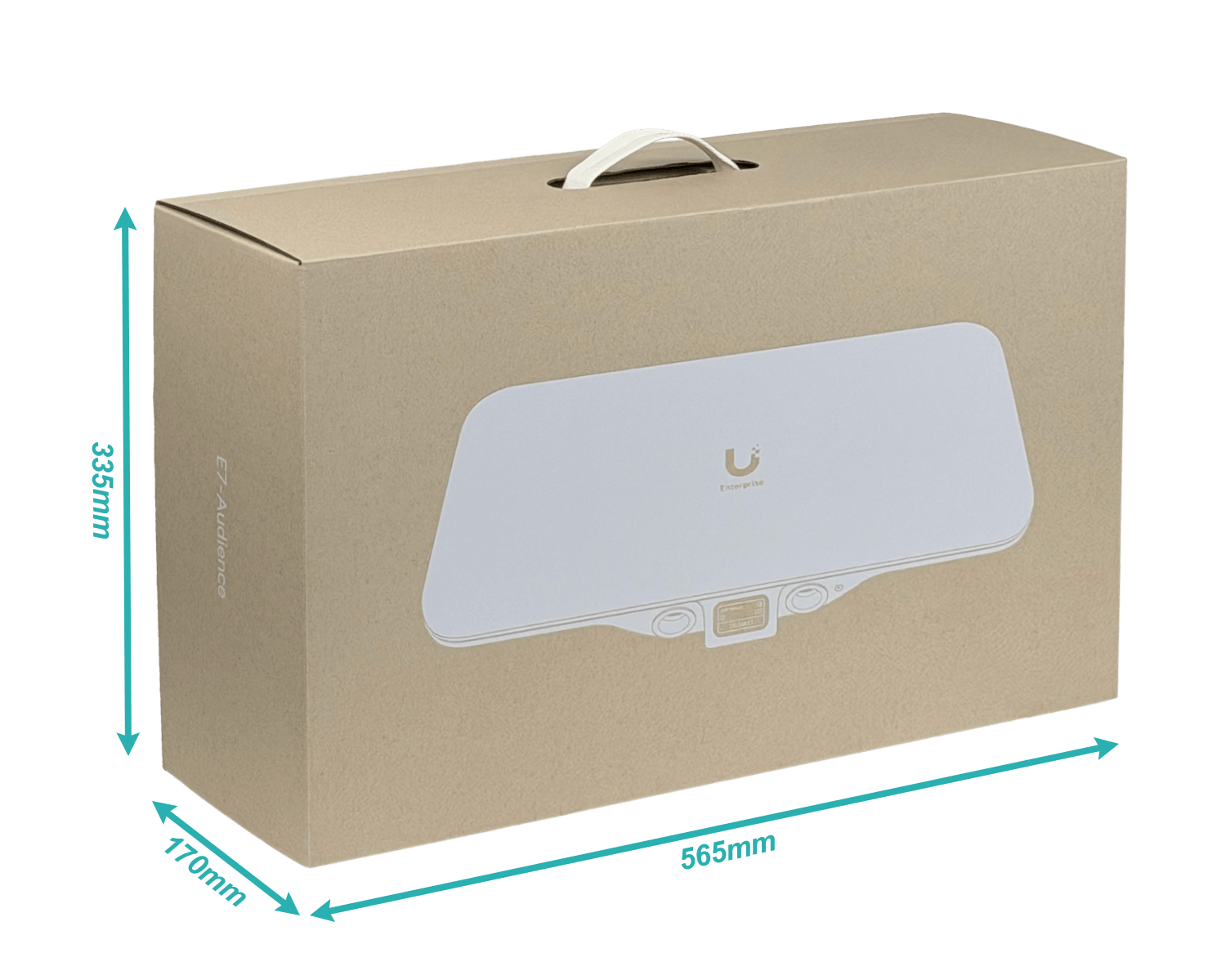 UI WiFi7 IP67 1-10G 1-1000 30dBm 5/6GHz-4x4 11-15dBi req-PoE++ 51W - Imagen 2