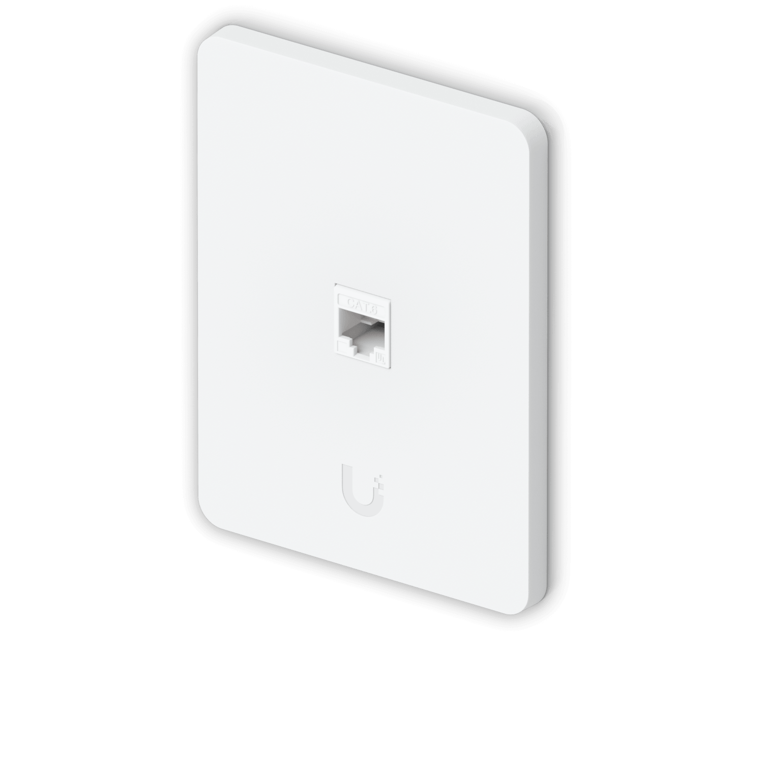 UI 1-unidad Blanco 1-Keystone Vertical Faceplate Pintable 118x88mm - Imagen 4
