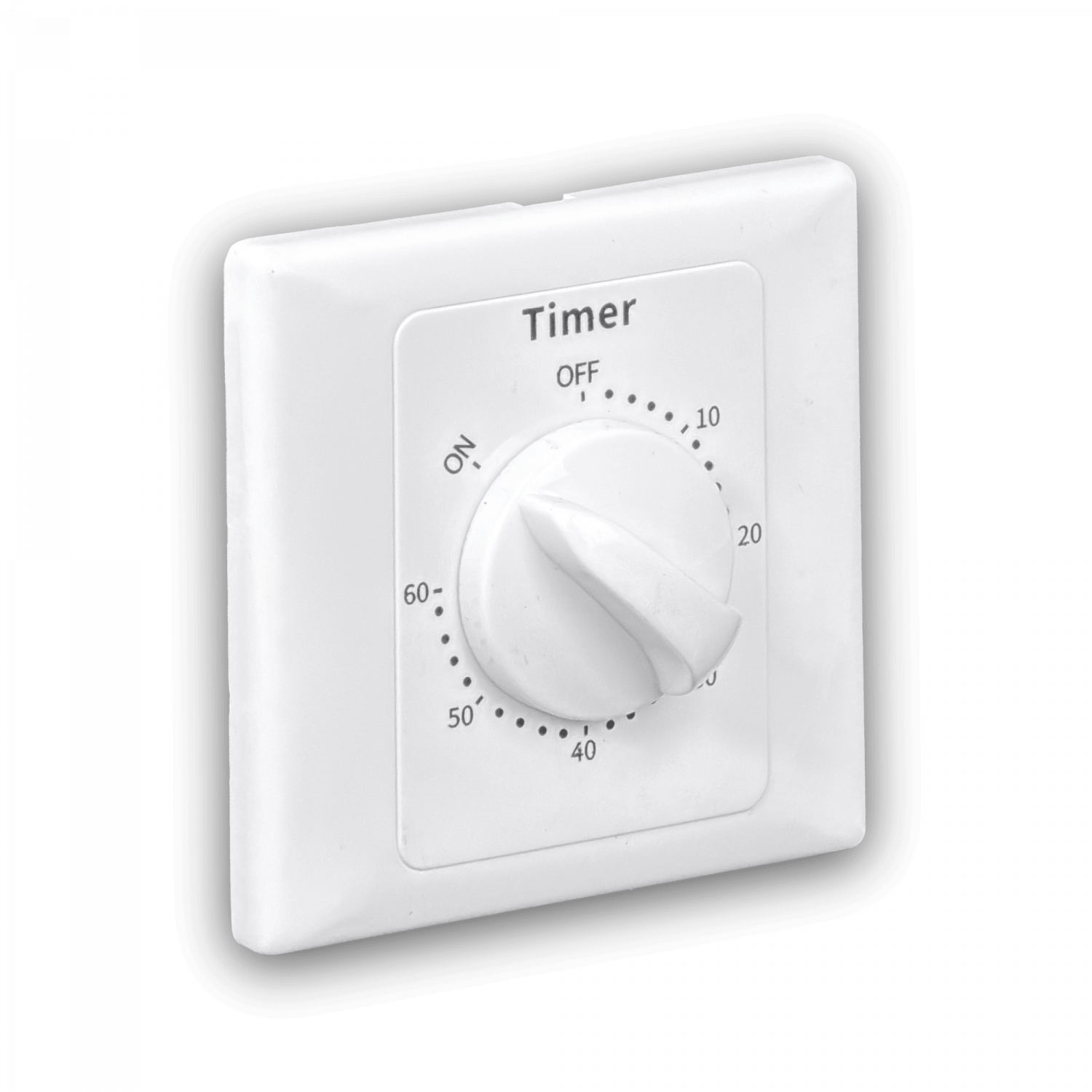 Temporizador 60mins 86x86mm Mecanico 220VAC 10A 2000W - Imagen 2
