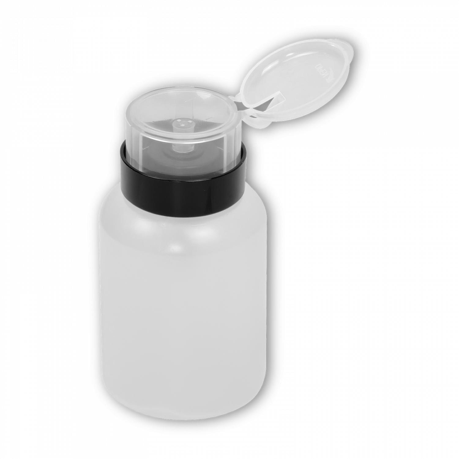 250ml c/Tapa Botella Vacia Dosificador p/Fibra Optica PP Transparente