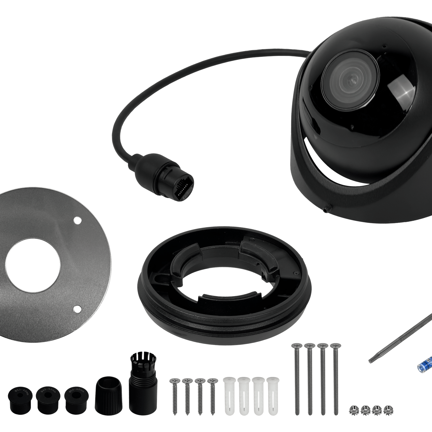 UBIQUITI UI Negro Dome 8MP AI IR30m 1-100 110º IP66 IK04 Mic req-PoE - Imagen 6