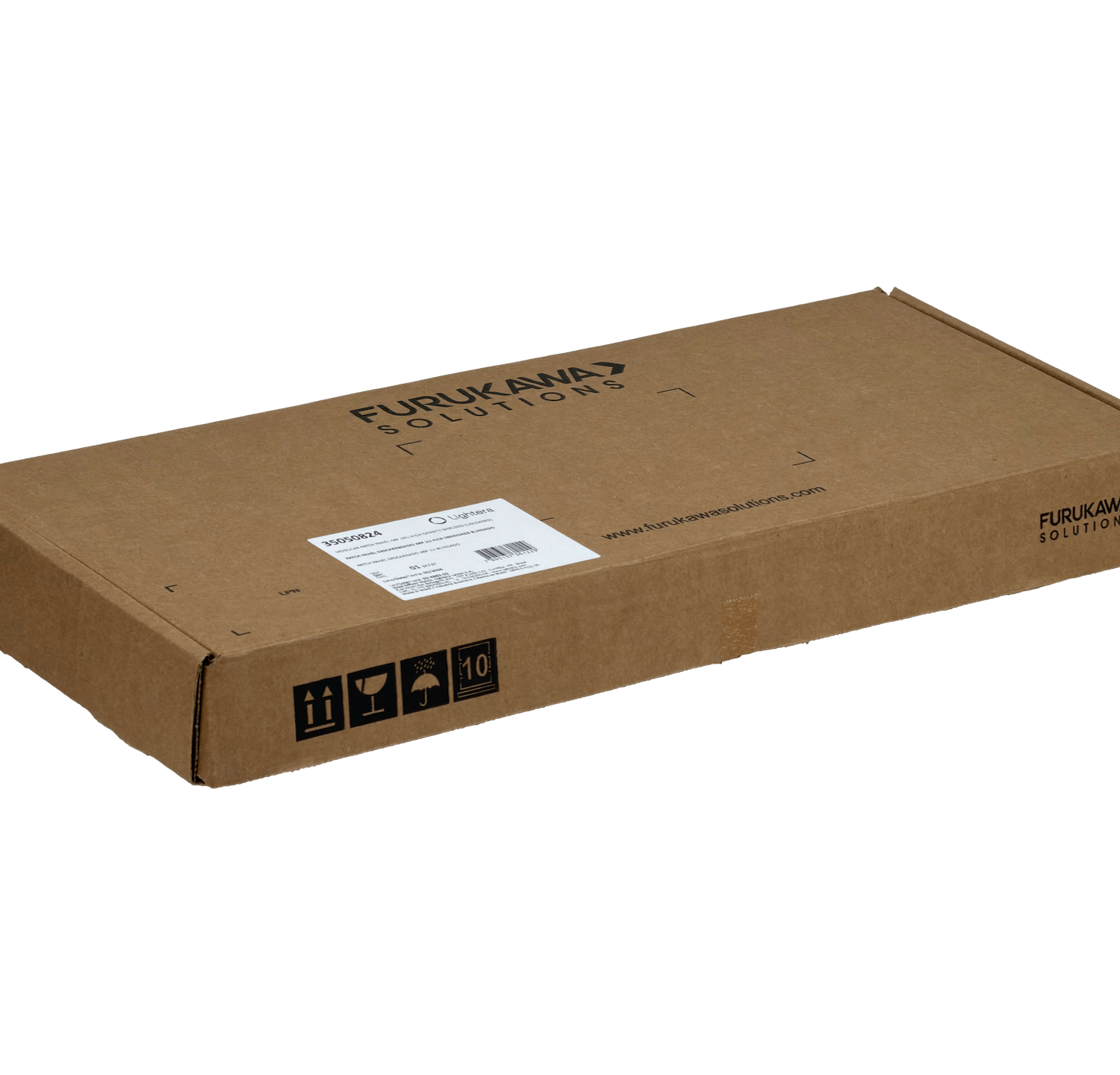 FURUKAWA Metal 48-Keystone Patch Panel 1U Vacio Unloaded 35050805 - Imagen 4